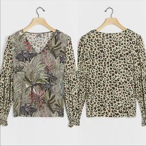 Anthropologie blnk sibley  blouse new size sm